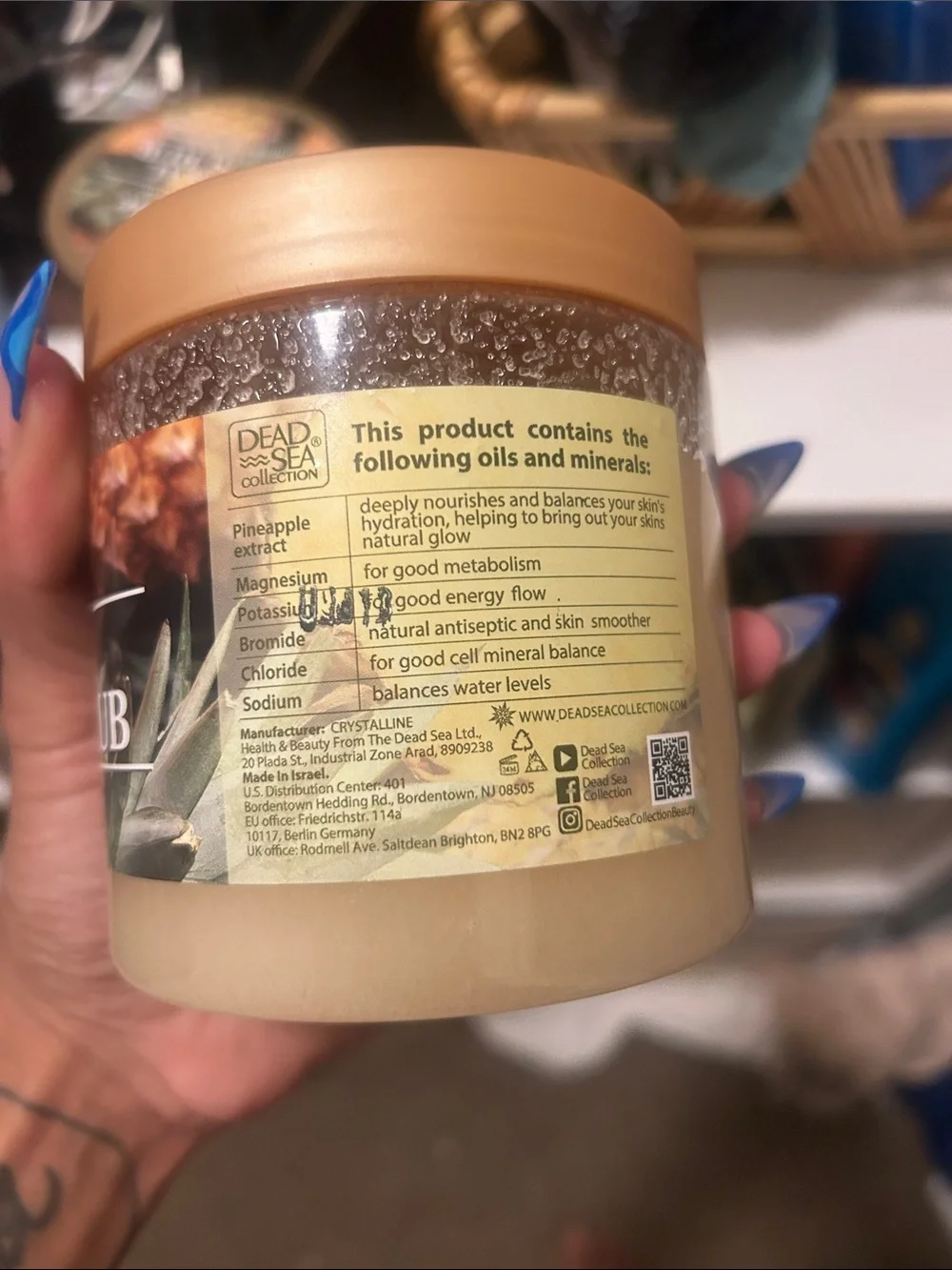 Pineapple Mineral Salt Scrub - Brighten & Refresh